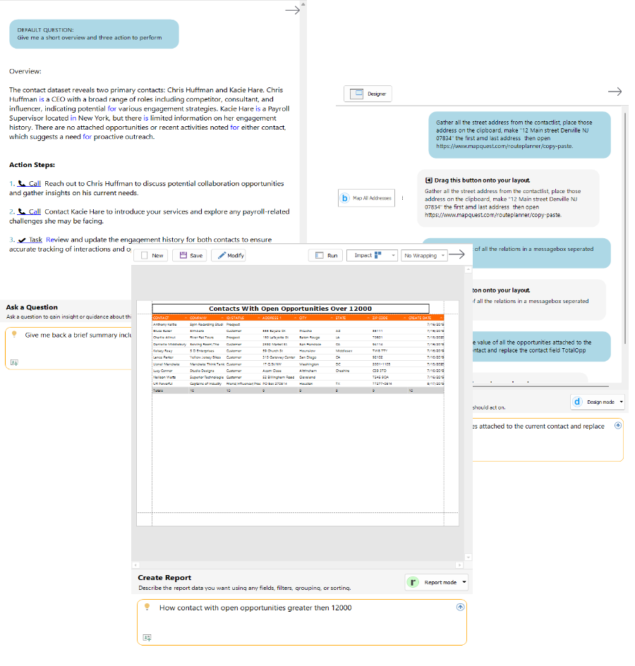 Impact AI Studio Design Mode